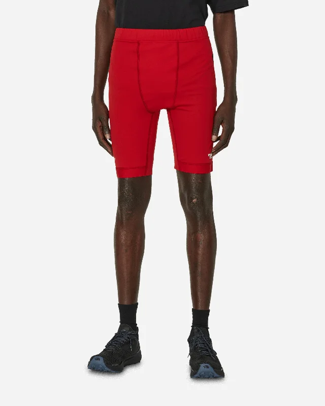 Custom Shorts for Custom Designs-UNDERCOVER Soukuu Trail Run Utility Shorts Tights Chili Pepper Red