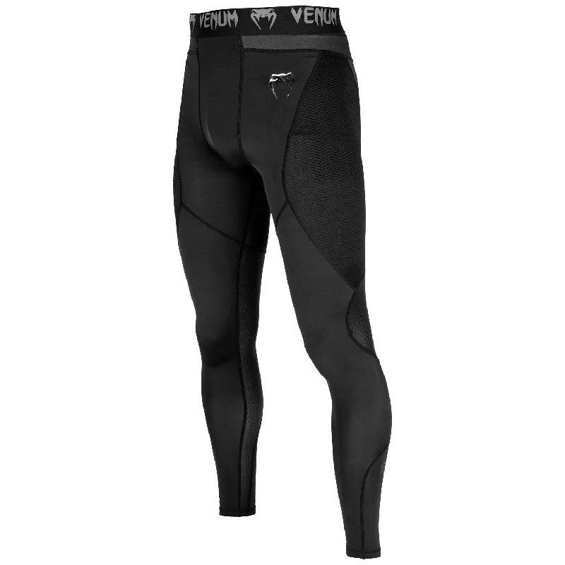 Custom Pants with Waterproof Fabric-Venum G-Fit Compression Tights - Black