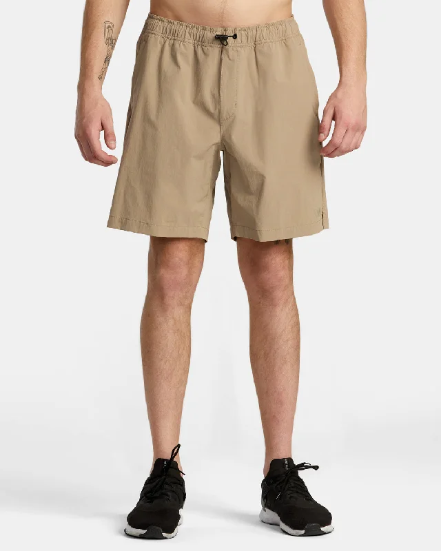 Hiking Shorts for Men-Spectrum Tech Short Utility Shorts - Dark Khaki