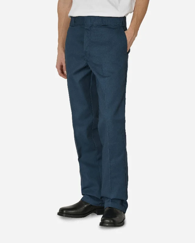 Custom Pants for Vacations-874 Work Pants Air Force Blue