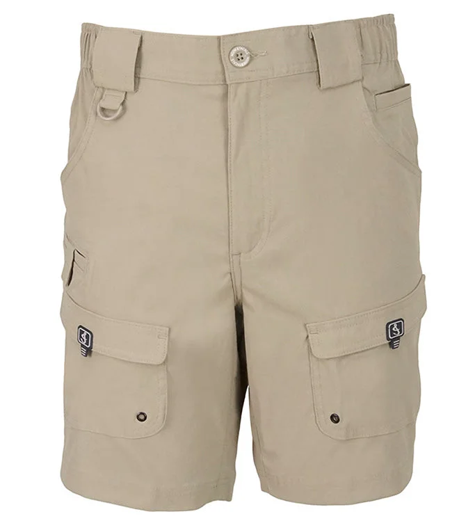 Hiking Shorts with Pockets for Men-Men's Barrier Reef Stretch Fishing Short