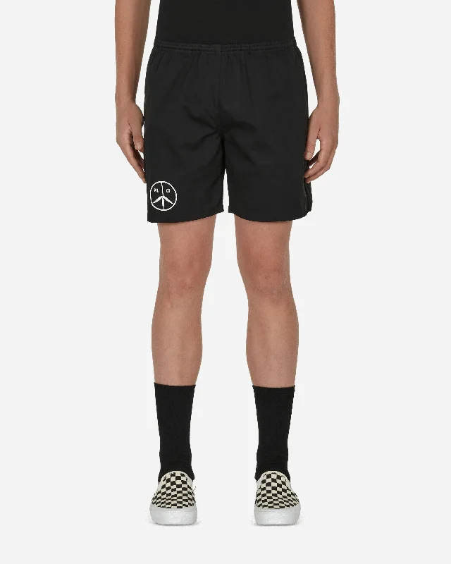 Urban Shorts for Street Style-Land Shorts Black