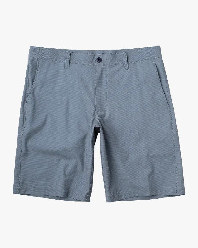 Custom Shorts for Runners and Joggers-Daggers Hybrid 19" Chino Shorts - Slate