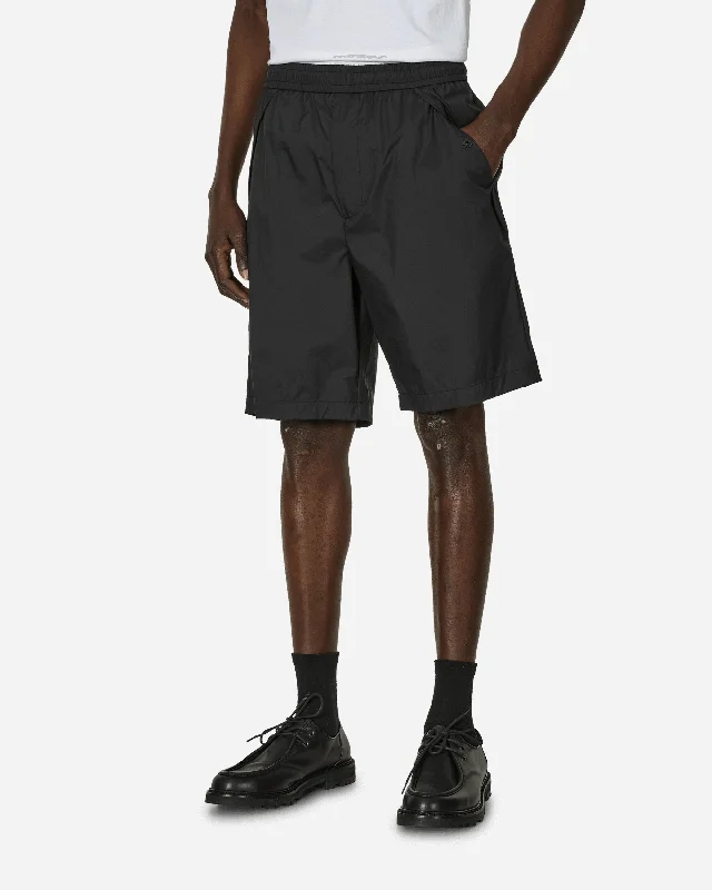 Shorts for Cross-Training Workouts-Nylon Shorts Black