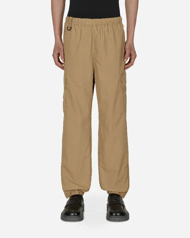 Custom Pants for Outdoor Wear-Nylon Cargo Pants Beige