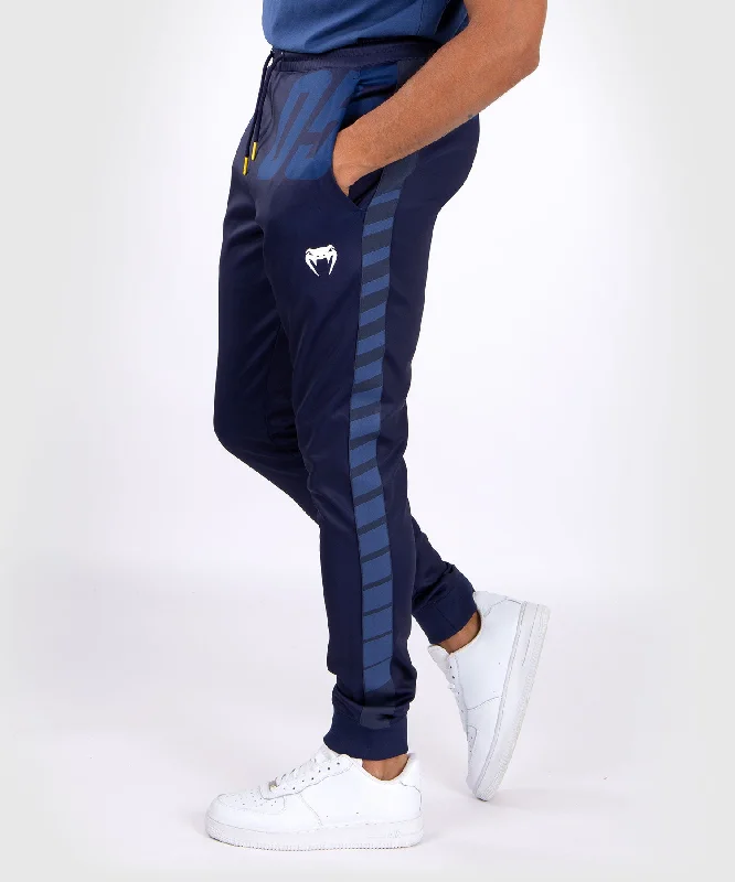 Custom Pants with Fleece Lining-Venum Sport 05 Joggers - Blue/Yellow