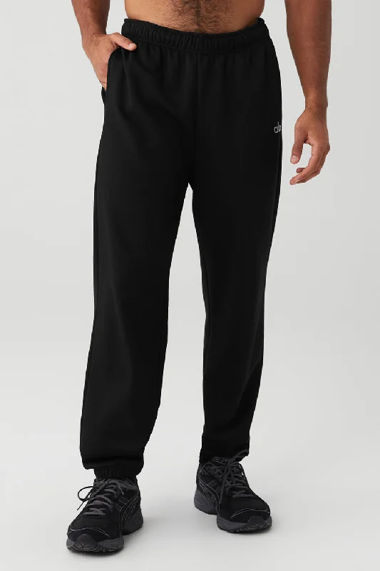 Personalized Pants for Gifts-Accolade Sweatpant - Black