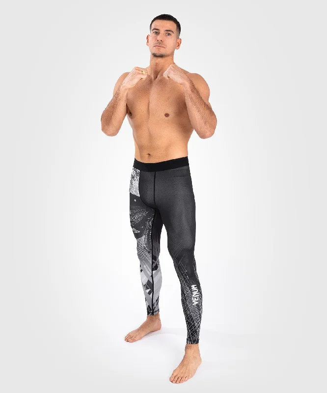 Custom Pants for Rock Climbing-Venum Gorilla Jungle Spats - Black/White