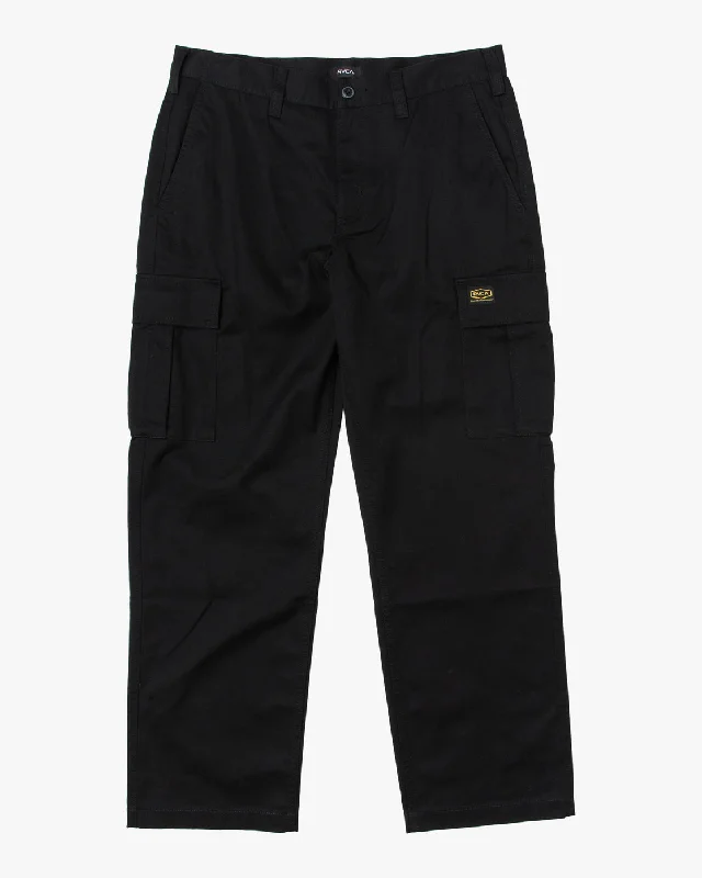 Custom Pants for Paddleboarding-Americana Cargo Pants - RVCA Black