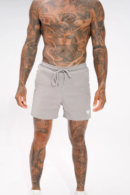 Custom Running Shorts-KTP PERFORMANCE SHORTS - GREY