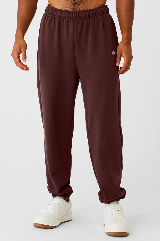 Custom Pants for Marketing-Accolade Sweatpant - Cherry Cola