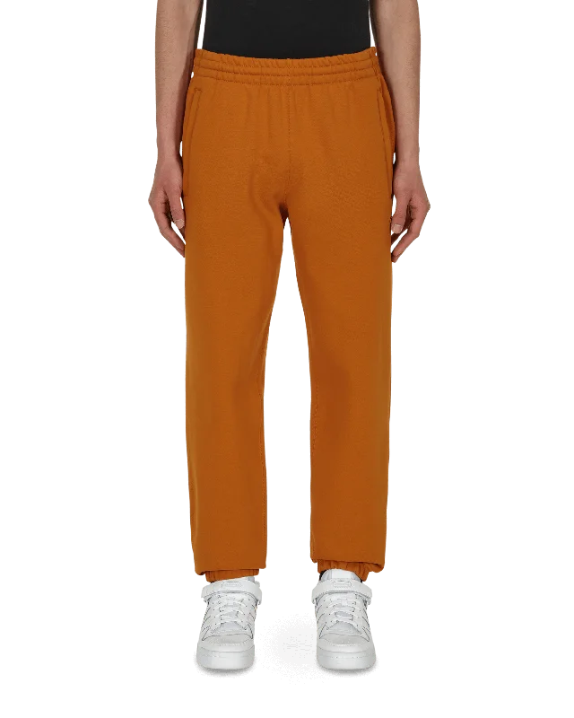 Custom Pants for Mechanics-Adicolor Trefoil Sweatpants Orange