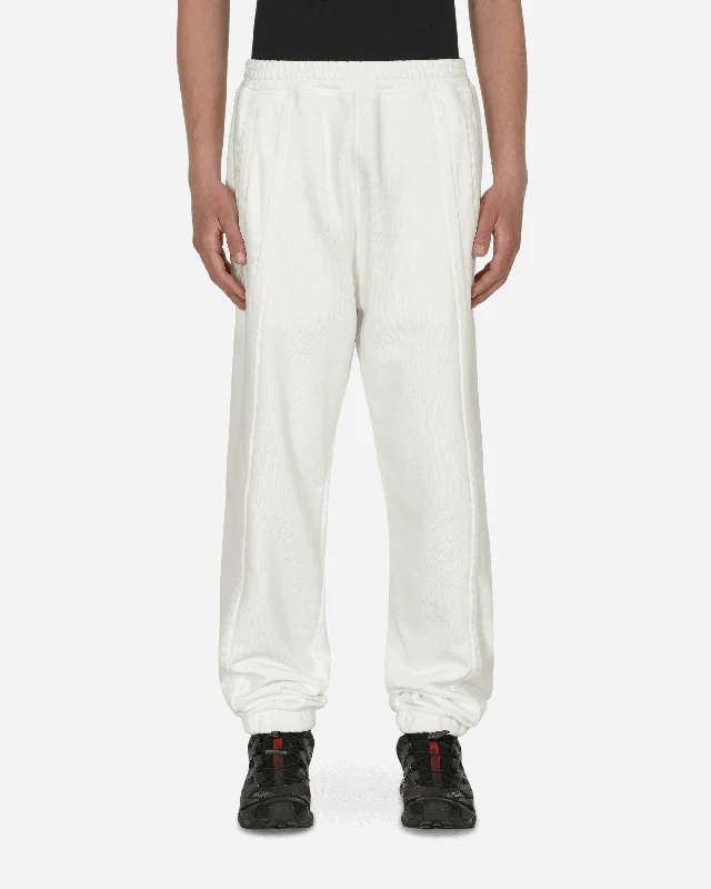 Custom Pants for Quick Drying-Panel Basic Sweatpants White