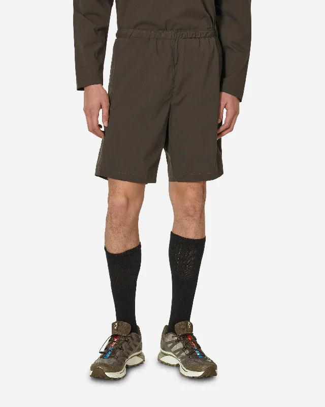 Hiking Shorts with Pockets for Men-Flex Shorts Shale Brown