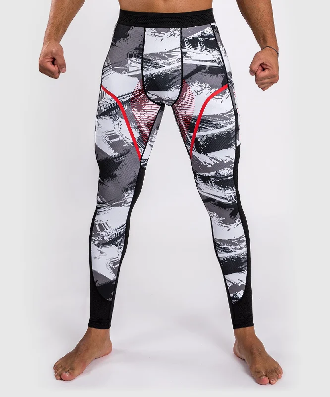 Custom Pants with Waterproof Fabric-Venum Electron 3.0 Spats - Grey/Red