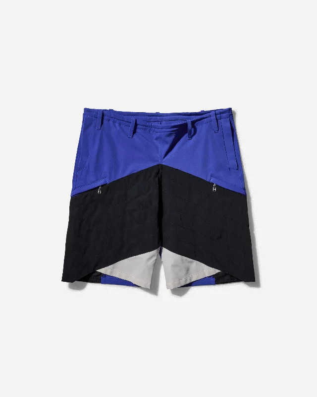 Comfortable Stretch Shorts for Men-Men's Novalis Liatrisory Shorts Anthracite / Blue