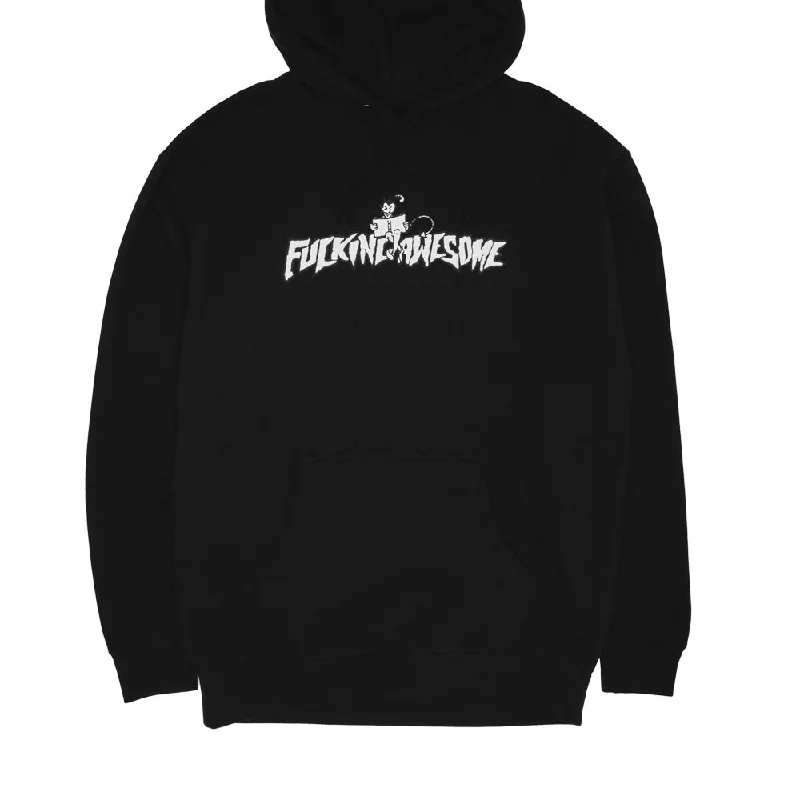 Custom Hoodies for Promotional Events-FUCKING AWESOME SAM HILL HOODIE // BLACK