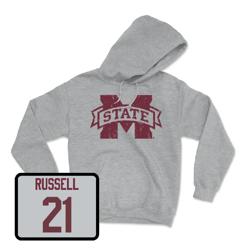 Custom Hoodies for Music Lovers-Sport Grey Men's Basketball Classic Hoodie  - MJ Russell