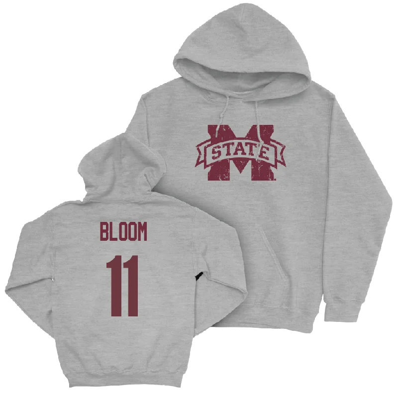 Custom Hoodies with Artistic Designs-Sport Grey Women's Basketball Classic Hoodie - Tahj-Monet Bloom