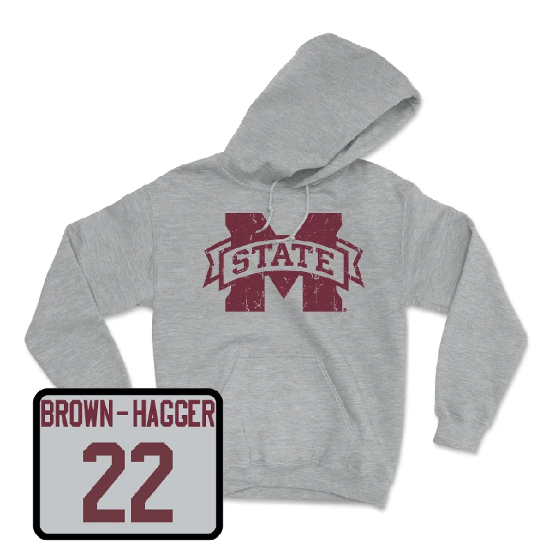 Custom Hoodies for Construction Workers-Sport Grey Women's Basketball Classic Hoodie - Jasmine Brown-Hagger