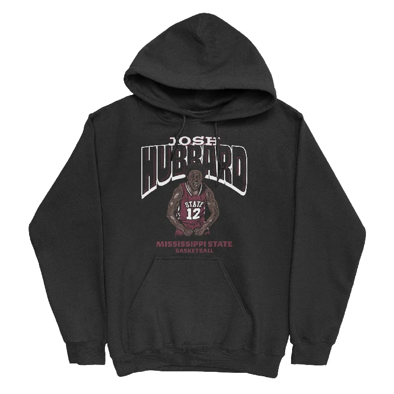 Custom Hoodies with Moisture-Wicking Fabric-EXCLUSIVE RELEASE: Josh Hubbard Signature Black Hoodie