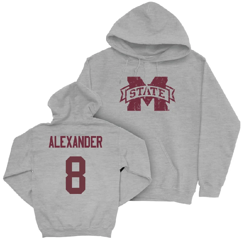 Custom Hoodies for Sweatshirt Style-Sport Grey Men's Basketball Classic Hoodie - Harrison Alexander