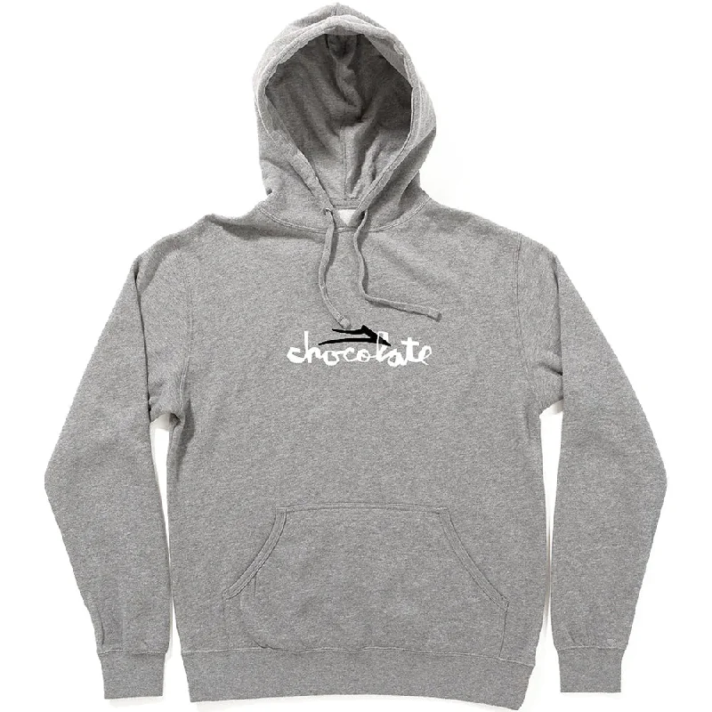 Custom Hoodies with Personalized Design-LAKAI X CHOCOLATE CHUNK PO HOOD // GREY HEATHER