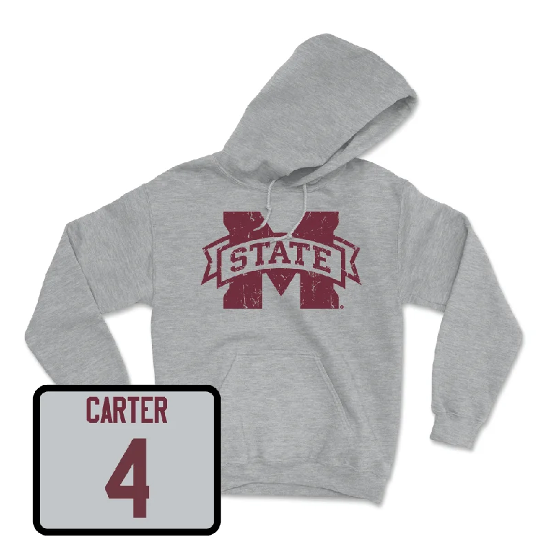 Custom Hoodies for Maximum Comfort-Sport Grey Women's Basketball Classic Hoodie - Jessika Carter