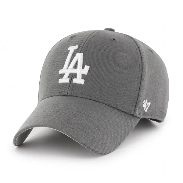 Custom Hats for Sports Activities-'47 BRAND LOS ANGELES DODGERS '47 MVP ADJUSTABLE HAT