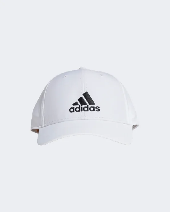 Custom Hats with Patches-Adidas Baseball  Unisex Training Cap White/Black