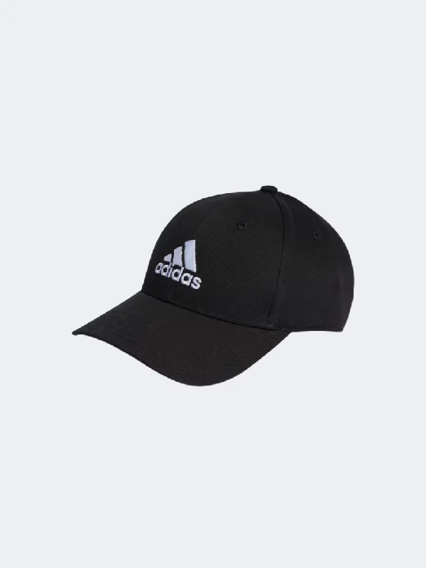 Custom Hats for Outdoor Adventures-Adidas Bball Unisex Training Cap Black/White