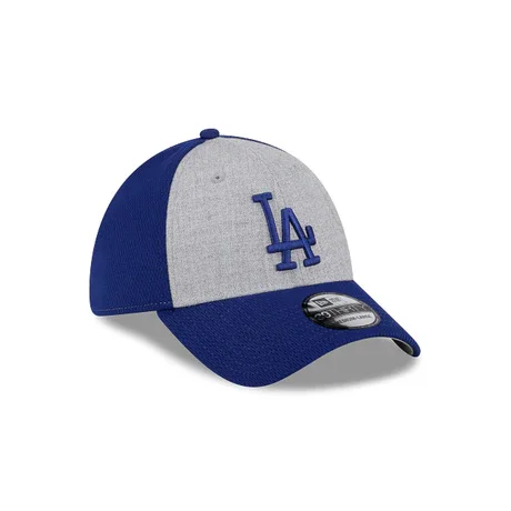 Custom Hats for Trendy Looks-New Era Los Angeles Dodgers Throwback 39THIRTY Stretch Fit Hat