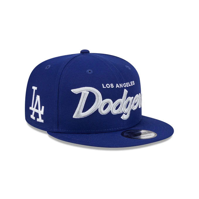 Custom Hats for Trendy Women’s Fashion-New Era Los Angeles Dodgers Wordmark 9FIFTY Snapback Hat