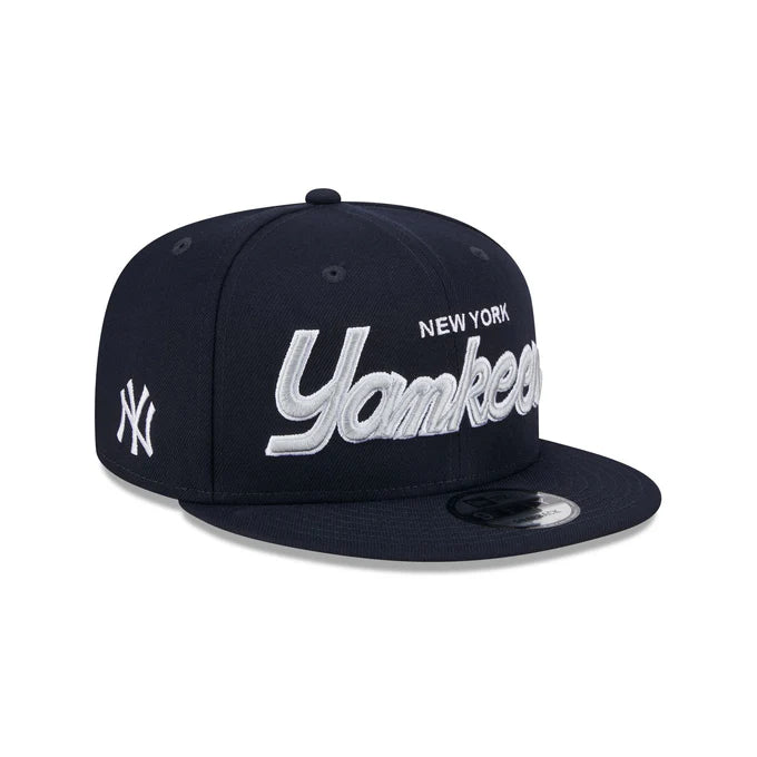 Custom Hats with Bold Colors-New Era New York Yankees Wordmark 9FIFTY Snapback Hat