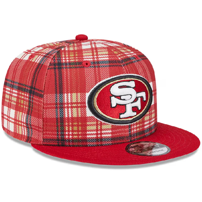 Custom Bucket Hats-New Era San Francisco 49ers NFL Sideline Statement 9FIFTY Snapback Hat