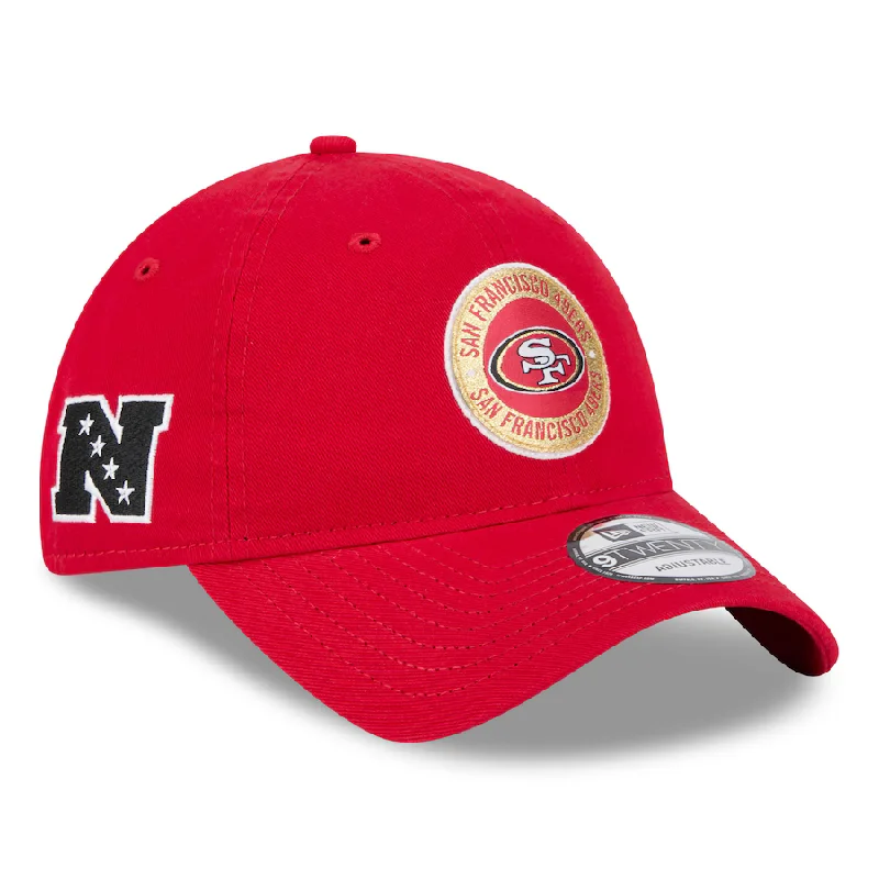 Custom Snapback Hats-New Era San Francisco 49ers Sideline 9TWENTY Adjustable Hat