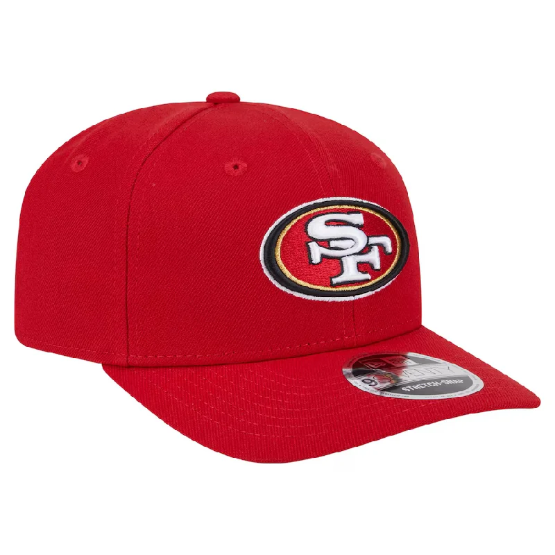 Custom Hats with Embroidered Patches-New Era San Francisco 49ers Team 9SEVENTY Adjustable Cap