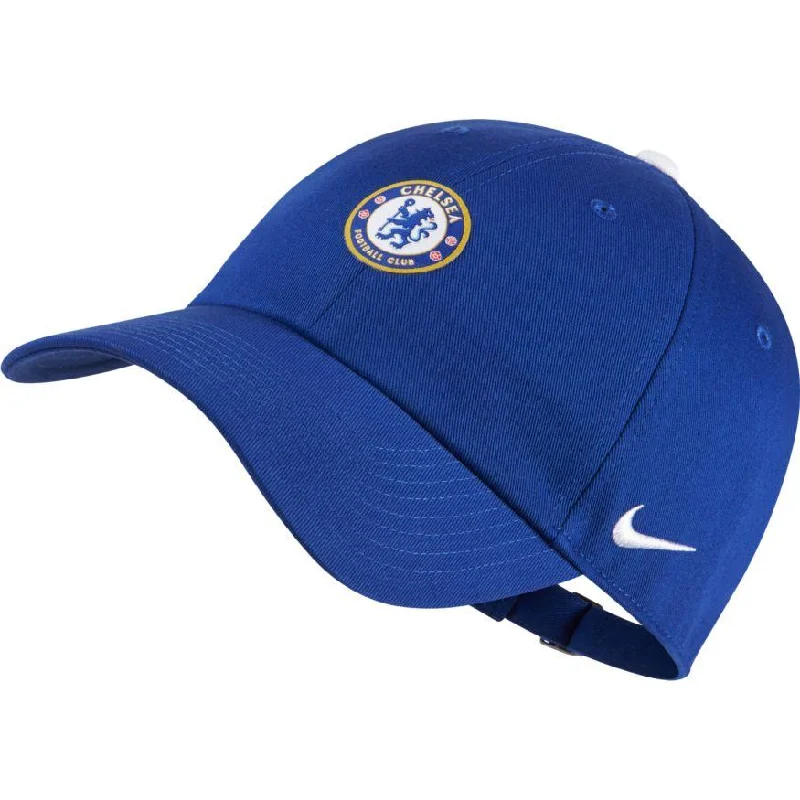 Custom Hats for Eco-Conscious Consumers-NIKE CHELSEA FC HERITAGE 86 CAP