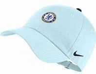 Custom Hats with Sustainable Designs-NIKE CHELSEA FC HERITAGE 86 CAP