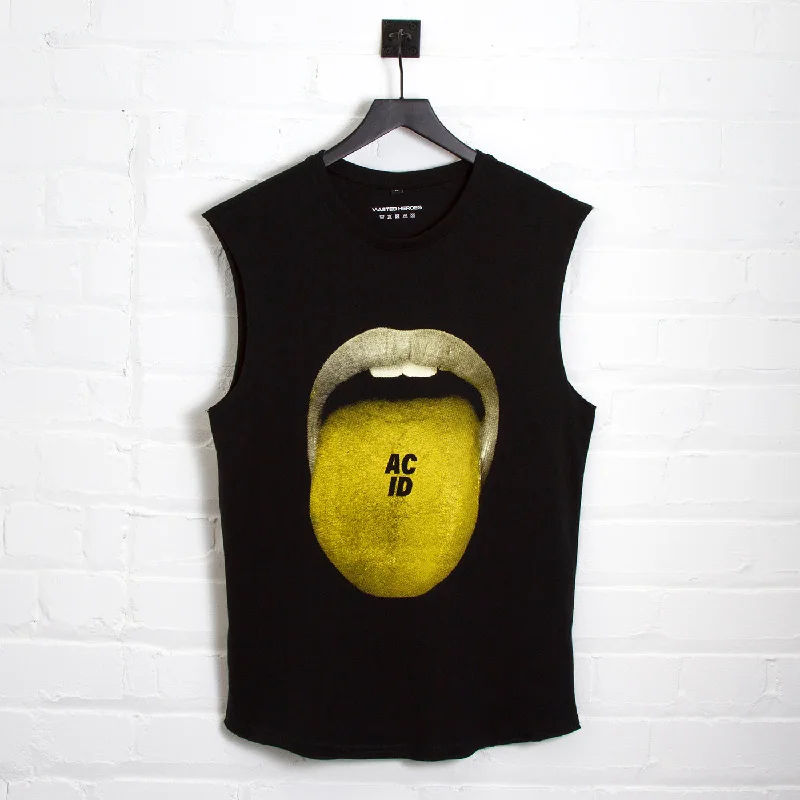 T-Shirt for Comic Book Fans-Acid Drop  - Tank Tshirt - Black