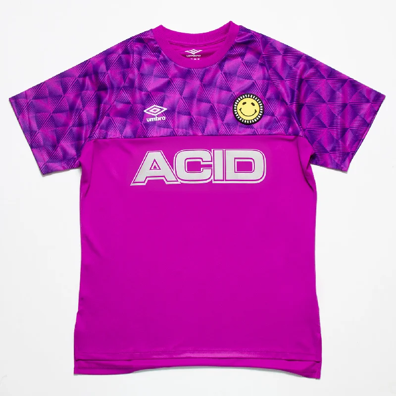 T-Shirt for Discount Offers-Acid FC Flux - Keeper Jersey - Electric Purple