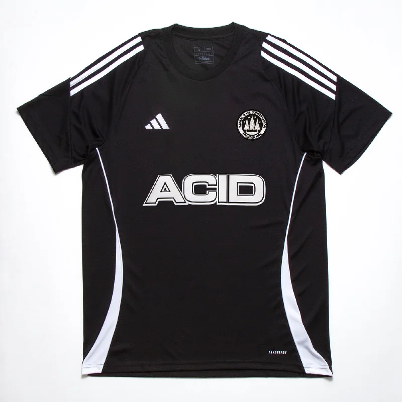 Custom T-Shirt for Men-Acid FC Tiro 24 - Training Jersey - Black/White