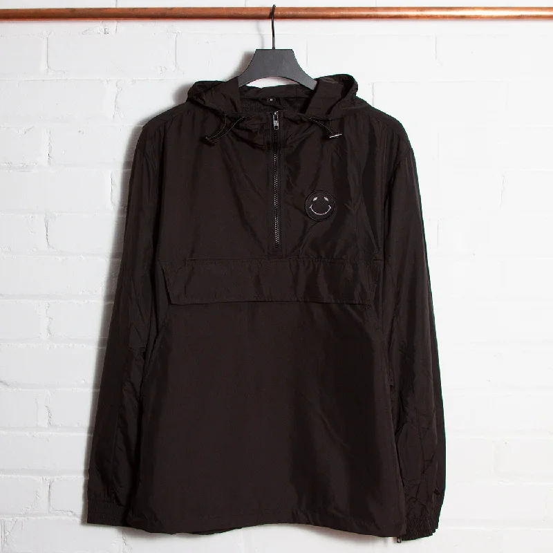 Jackets for Safety Wear-BB Smiley - Pull Over Jacket - Black