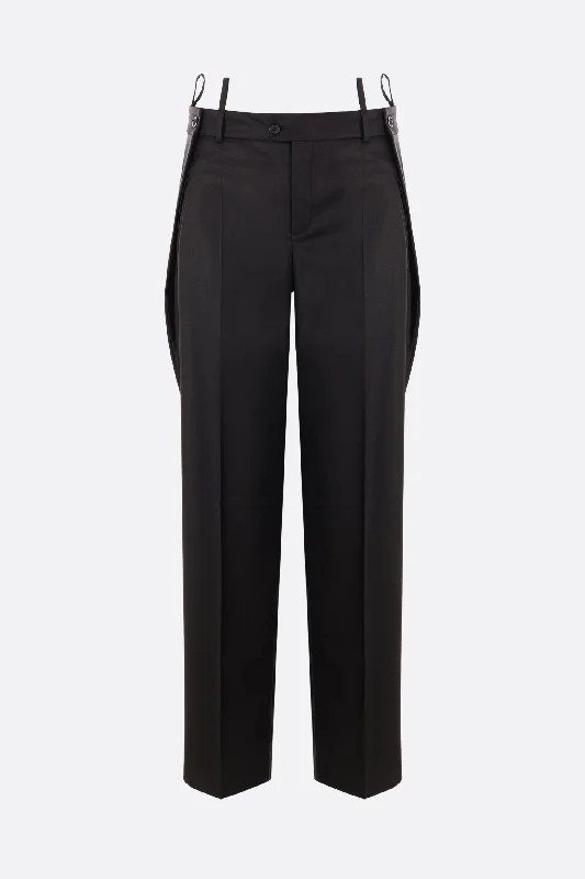 Custom Pants for Everyday Use-wool trousers with pleats