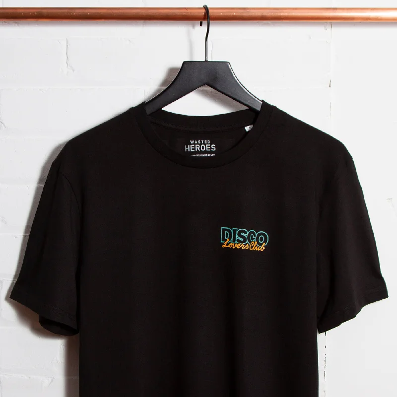 T-Shirt for Trade Shows-Crest Disco Lovers - Tshirt - Black