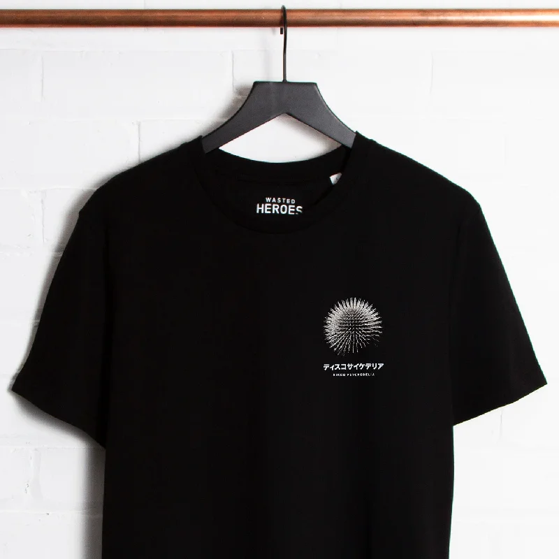 T-Shirt for Trendy Fashion Look-Crest Orb 003 - Tshirt - Black