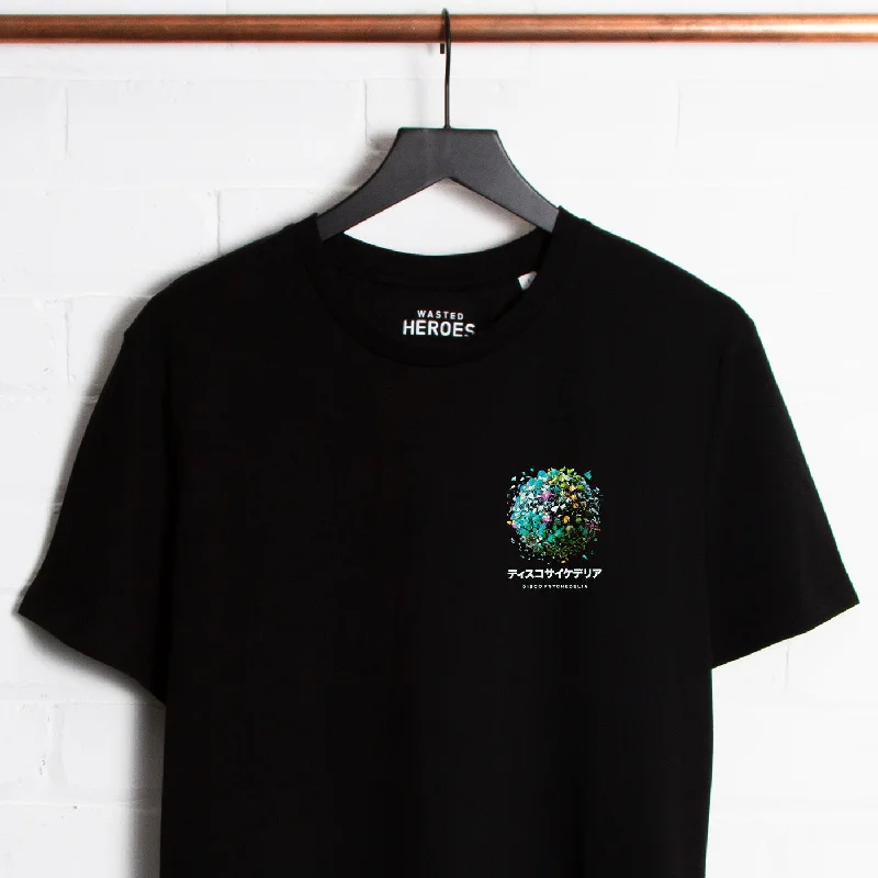 T-Shirt for Trendy Fashion-Crest Orb 005 - Tshirt - Black