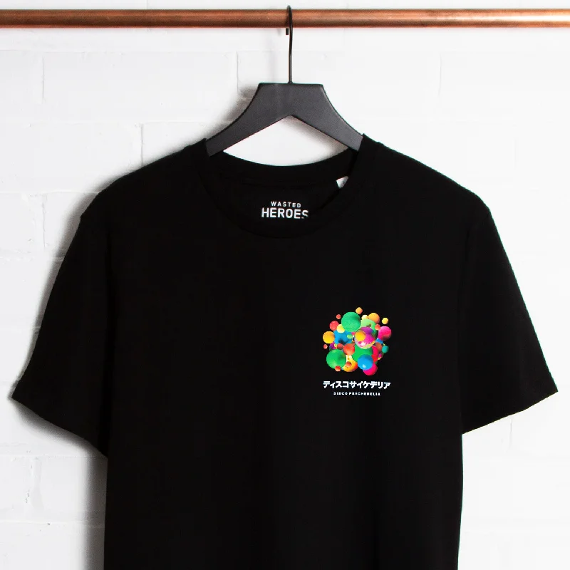 T-Shirt for Streetwear Style-Crest Orb 006 - Tshirt - Black