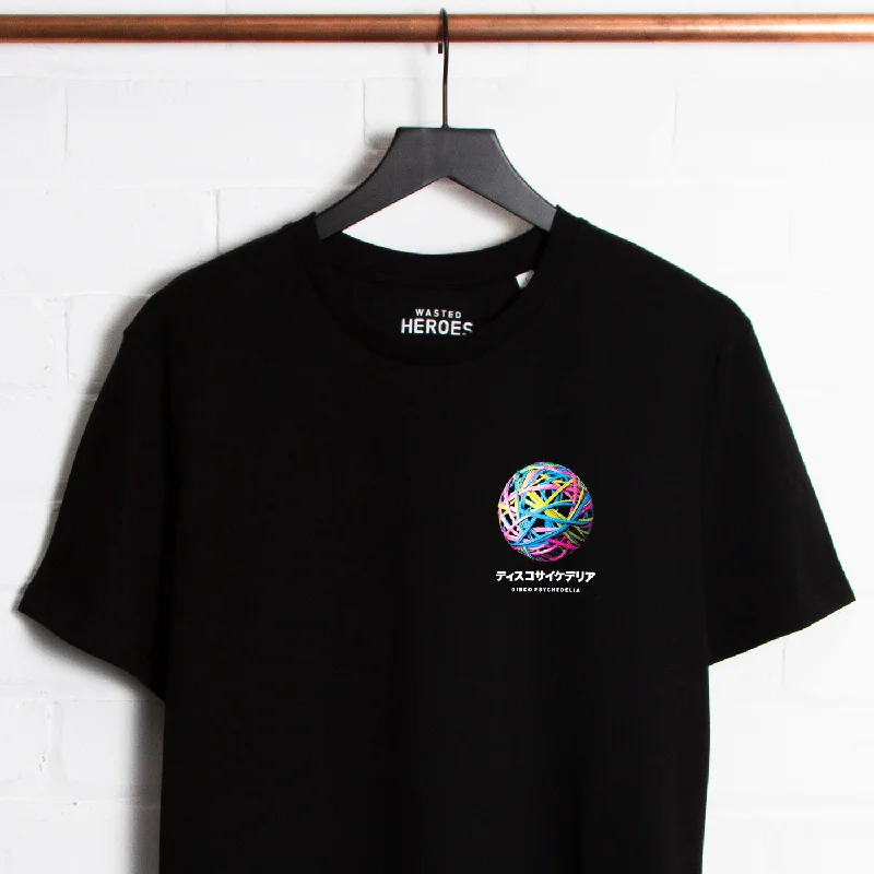 T-Shirt for Travel Adventures-Crest Orb 010 - Tshirt - Black