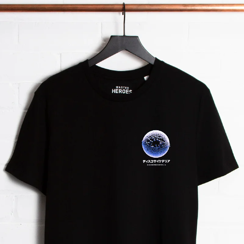 T-Shirt for Outdoor Activities-Crest Orb 013 - Tshirt - Black